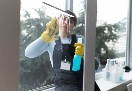 Nettoyage de vitres intérieures et extérieures à Vézézoux
